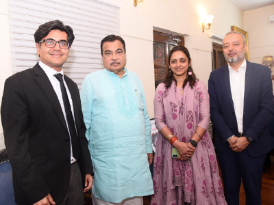 Meeting Hon’ble Union Minister for Road Transport & Highways, Government of India - Shri Nitin Gadkari